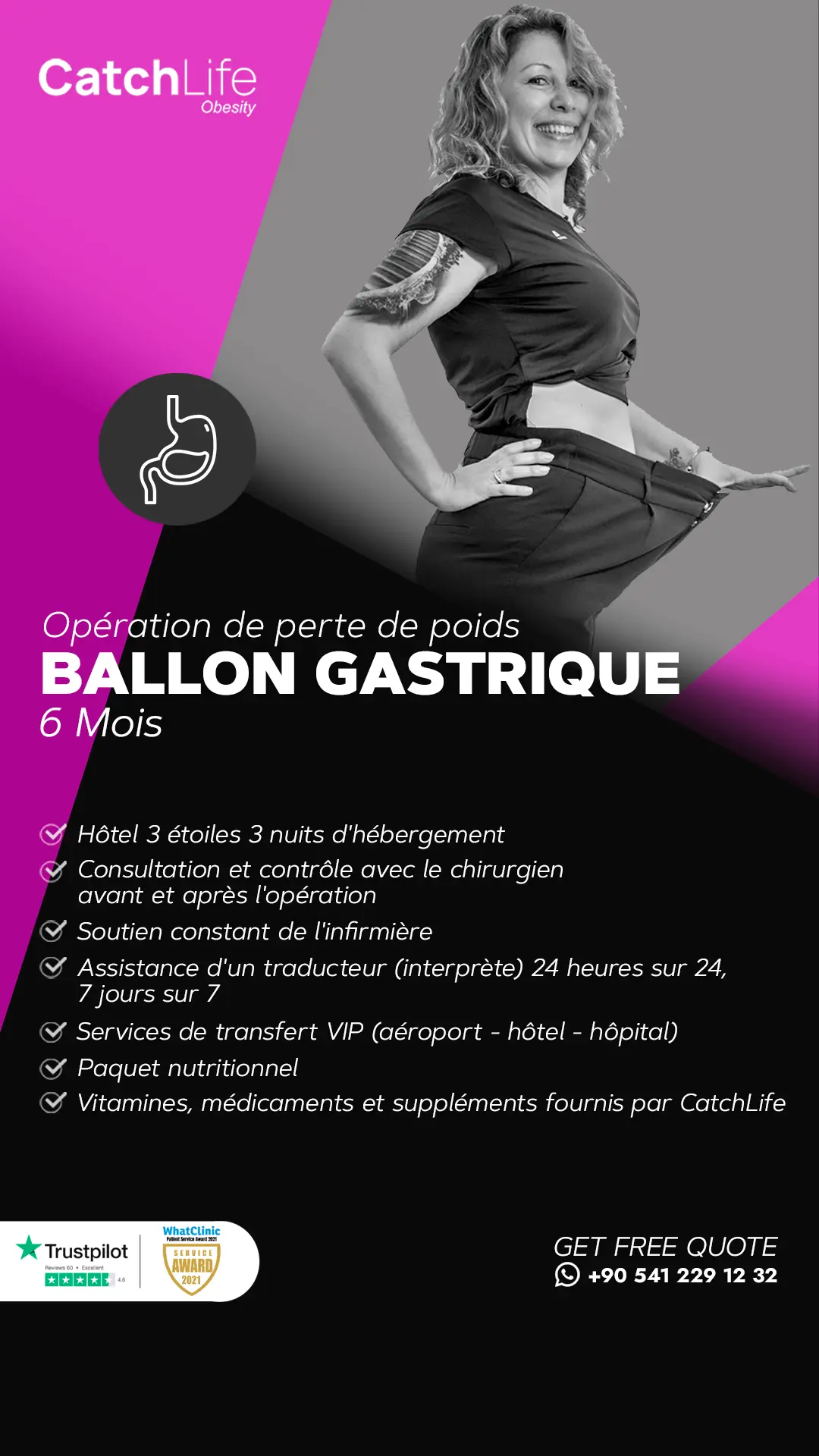 gastric balloon procedure package in turkey