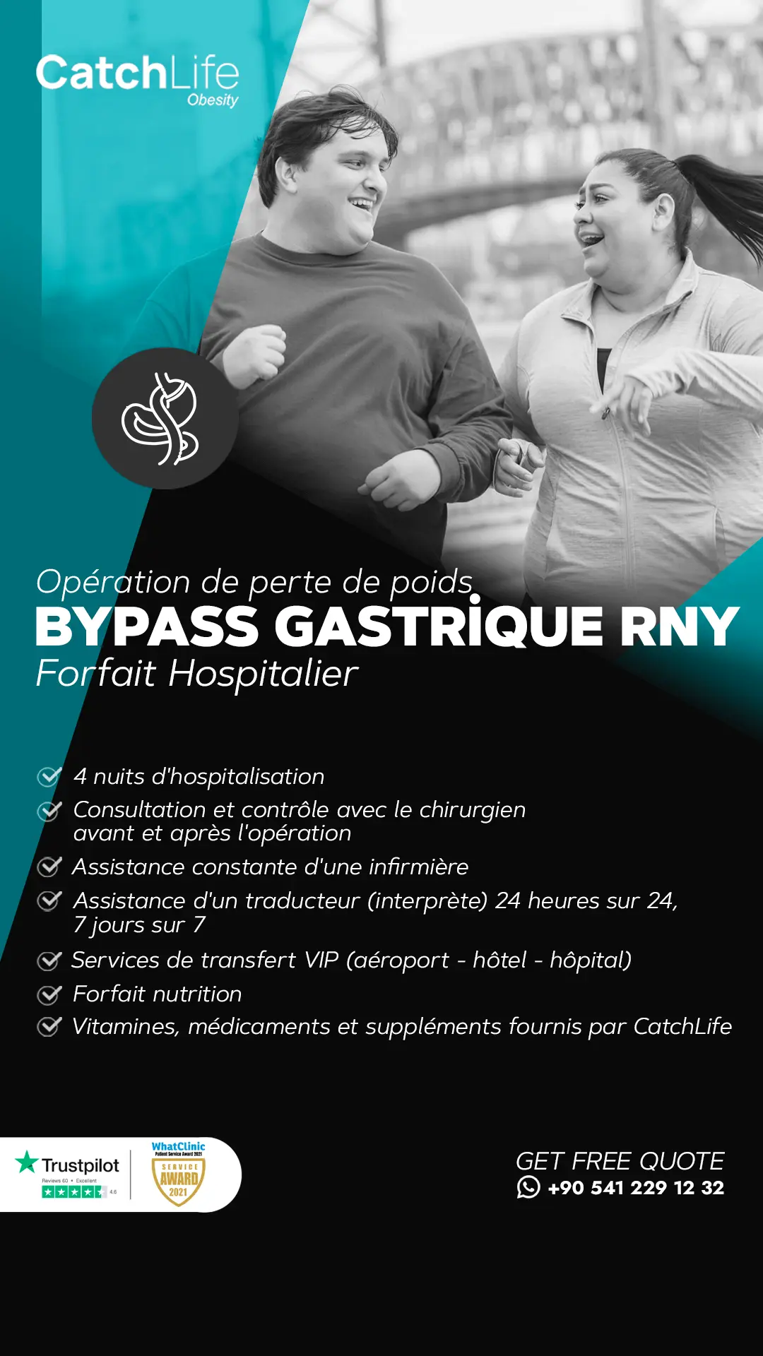 gastric bypass surgery package in turkey